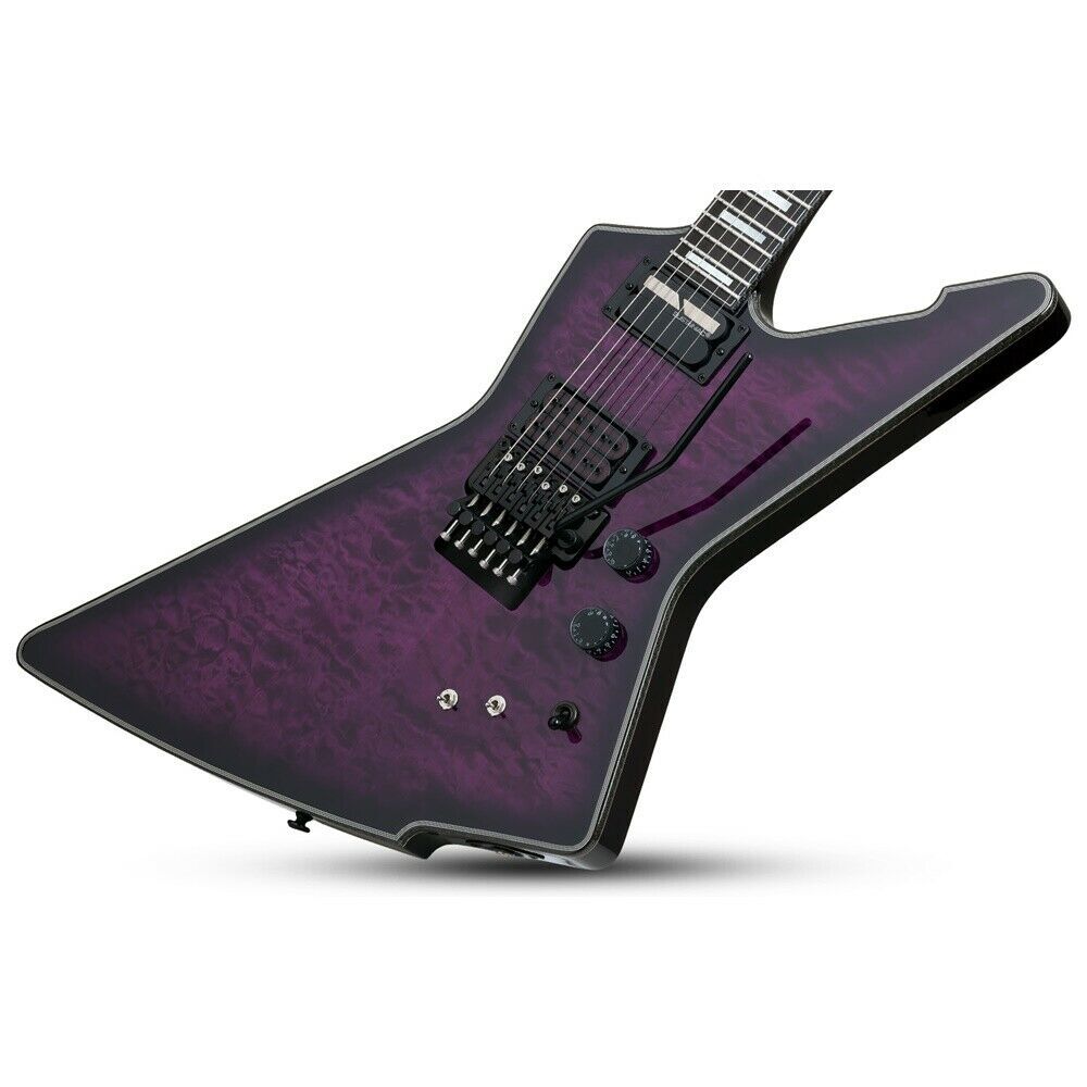 schecter explorer purple