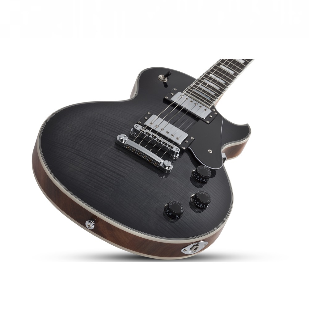 schecter solo ii custom black burst