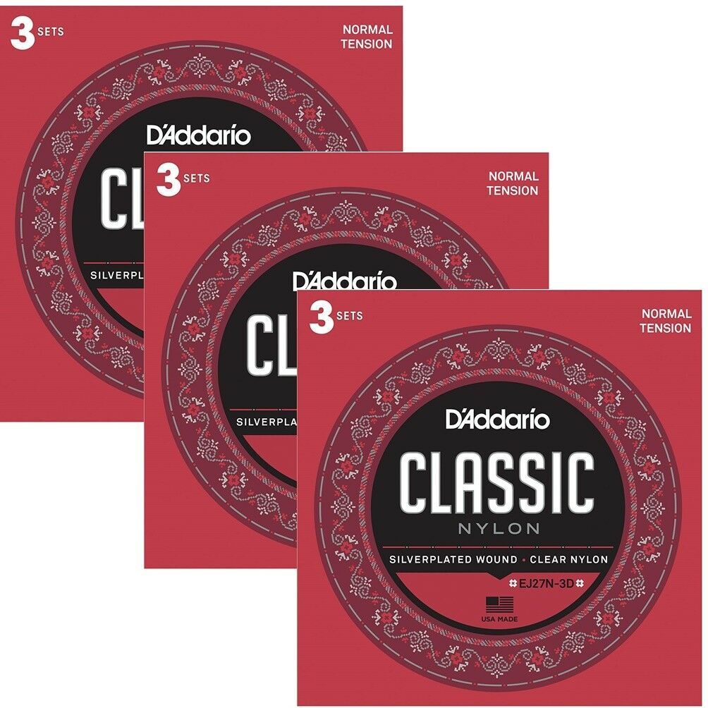 27 n. D'Addario ej27n. Струны d'Addario ej27n 3/4. Ej27n d'Addario нумерация. Струны d'Addario Classic nylon цвета.