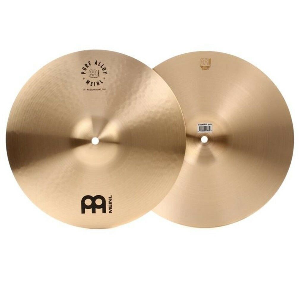 Meinl Cymbals Pure Alloy Medium Hi-Hat Cymbals - 14