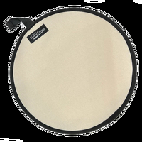 Big Fat Snare Drum Faux Suede 14" Limousine Cream