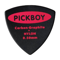 Pickboy Guitar Pick – Triangle Carbon-Nylon ( 12 pack ) 0.50