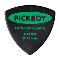 Pickboy Guitar Pick – Triangle Carbon-Nylon ( 12 pack ) 0.75