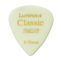 Pickboy Guitar Pick – Luminous ( 12 pack ) 0.75 mm