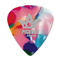 Pickboy Guitar Pick – Celluloid Multi-Colour ( 12 Pack ) 1.00 mm