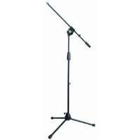 Quiklok A492 BK Performer Tripod Microphone Stand with Fixed Boom 