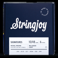 Stringjoy Signatures | Balanced Super Light Electric Guitar Strings Gauge (10-48)