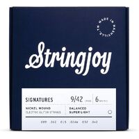 Stringjoy Signatures | Balanced Super Light Electric Guitar Strings Gauge (9-42)