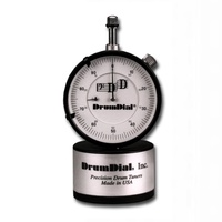 DrumDial Drumdial Precision Drum Tuner with Edge Gauge and Locking Bezel