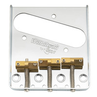 BBT Wilkinson 6-Saddle Electric Guitar Bridge - Brass saddles