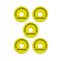 Cympad Chromatic Series Cellular Foam Cymbal Washers - Yellow