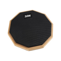 On Stage 8" Hexagonal Drum Practice Pad in Grey