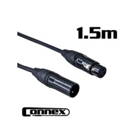 PD Connex DMX3P-1 3 Pin 110ohm DMX Lighting Cable 1.5m
