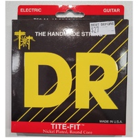 DR Strings Tite-Fit Nickel Plated Medium 8-String Electric Guitar Strings 11-80