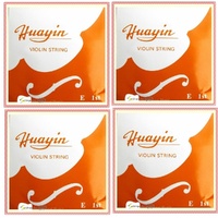 Huayin Student Violin Strings Fits 3/4 or 4/4 Size Violin Full G,D,A,E x 4 Sets