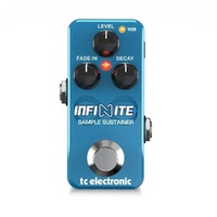 TC Electronic Infinite Sample Sustainer Mini Guitar Effects Pedal