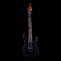 Jet Guitars JS-507 Stygian in Satin Black 7-String Electric Guitar