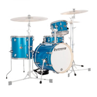 Ludwig Breakbeats 4-Piece Shell Pack - Blue Sparkle