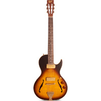 B&G Little Sister Crossroads Electric Guitar - Tobacco Burst