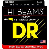 DR Strings Hi-Beam Stainless Steel Round Core MR5-130 5 String Bass Guitar 45-130