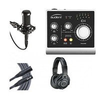 Audient ID4  USB Audio Interface Studio Kit AT2020 Mic + headphones EOFY Sale