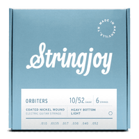 Stringjoy Orbiters | (10-52) Coated Nickel Wound Electric Guitar Strings