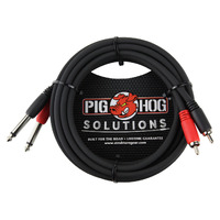 PIG HOG Solutions – 10FT RCA 1/4" dual Cable 