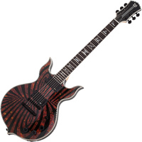 Schecter Wylde Audio Heathen Grail 6 String  Electric Guitar - Tortoise Black Blizzard