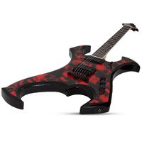 Wylde Audio Berzerker Blood Skull Electric Guitar