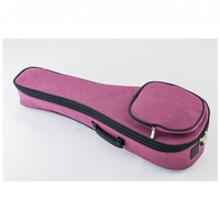 Jacaranda Deluxe Padded Tenor Ukulele Gig Bag - Magenta