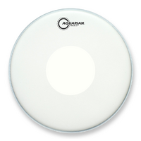 AQUARIAN TCFXPD12 FOCUS-X Coated  12"  Drum Head with Power Dot