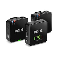 Rode Wireless GO Gen 3  Dual Channel Compact Wireless Microphone System 2.4 GHz