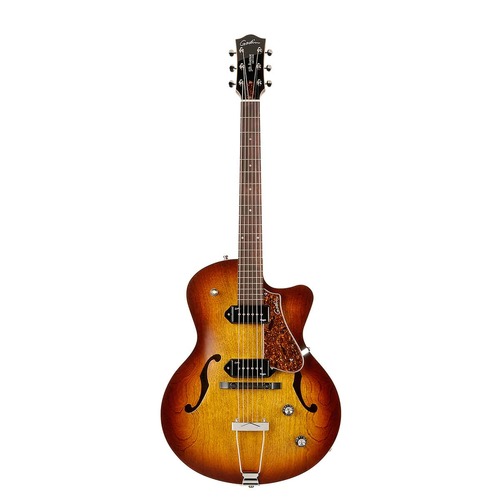 GODIN  5th Avenue CW Kingpin II Cognac Burst Hollowbody Electric Guitar