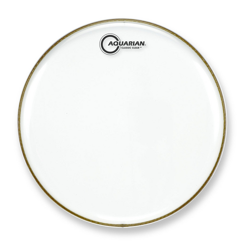 AQUARIAN INTCC-A Classic Clear Fusion Tom Head Pack - 10",12"'14" +14" Snare Head