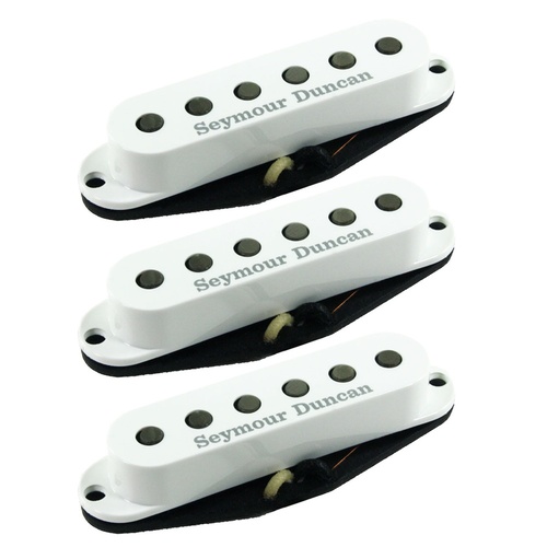 Seymour Duncan Alnico II Cset Pro Flat Strat Pickups Set, White