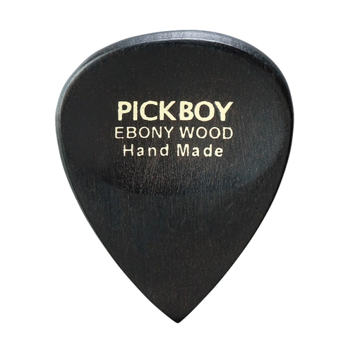 Pickboy Guitar Pick – Ebony -  6 picks