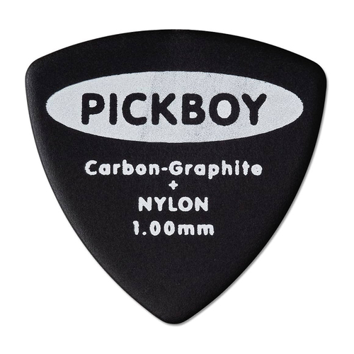 Pickboy Guitar Pick – Triangle Carbon-Nylon ( 12 pack ) 1.00