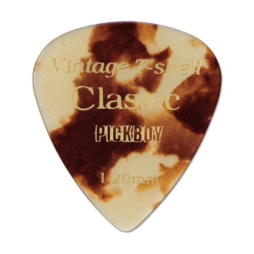 Pickboy Guitar Pick – Vintage Tortoise shell ( 12 pack ) 1.20