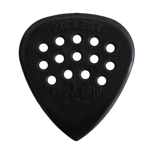 Pickboy Guitar Pick – Pos A Grip Carbon-Nylon ( 12 pack ) 0.70