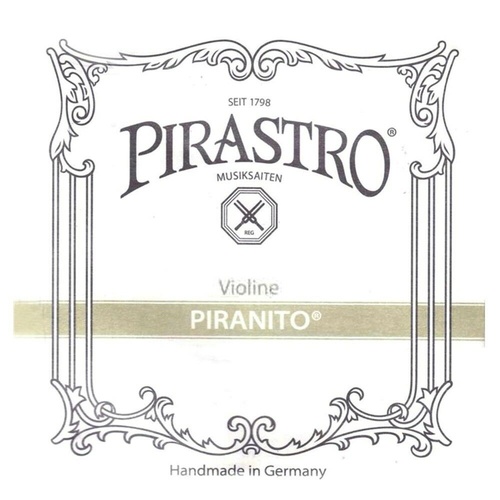 Pirastro Piranito 3/4 -  1/2  Size Violin String Single G string -  Made in Germany