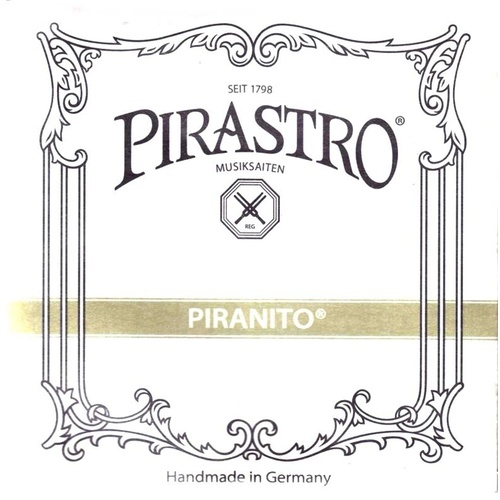 Pirastro Violin Piranito Single E String 1/16 Size  Made in Germany