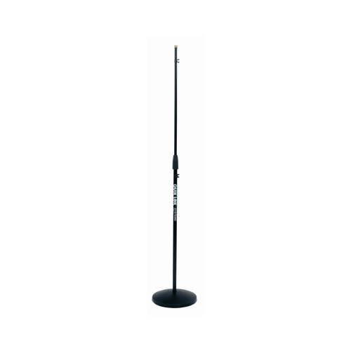 QuikLok A399 BK Microlite , straight, round-base microphone stand - Black