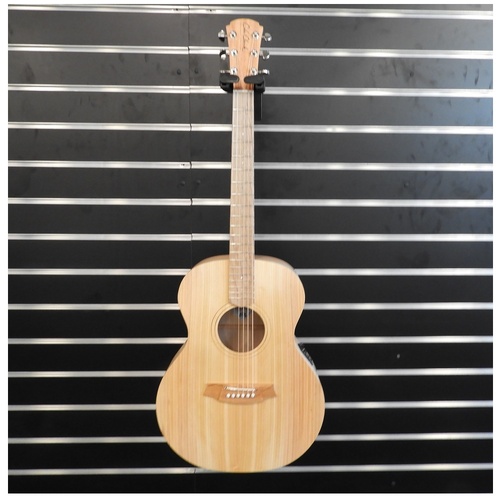 Cole Clark AN1E-LH-BM Angel Acoustic / Electric Guitar - Left Handed