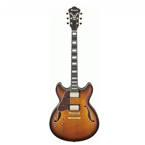 Ibanez Artcore Expressionist AS93FM Left-handed Semi-hollow Electric Guitar - Violin Sunburst