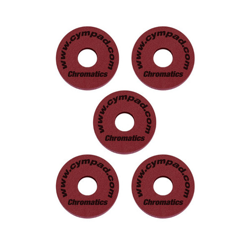 Cympad Chromatic Series Cellular Foam Cymbal Washers - Crimson