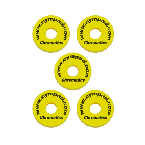 Cympad Chromatic Series Cellular Foam Cymbal Washers - Yellow