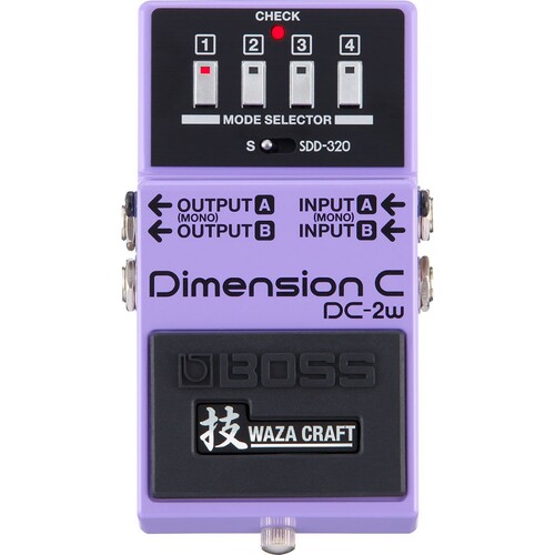 Boss DC-2W Dimension C Waza Craft Chorus Guitar Effects Pedal