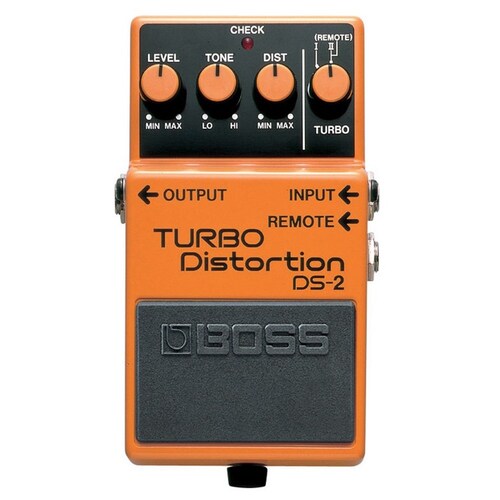 Boss DS2 Turbo Distortion Guitar Effects Pedal