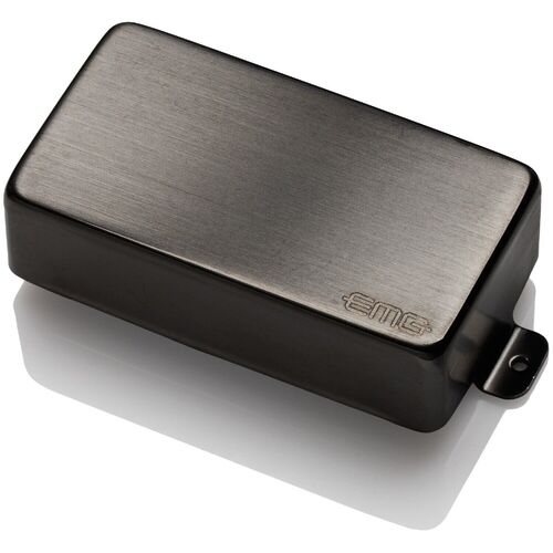 EMG 60 Active Ceramic Humbucker Electric Guitar Pickup Brushed Black Chrome