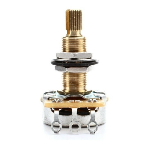 CTS Potentiometer - 500K Long Split Shaft Audio Taper